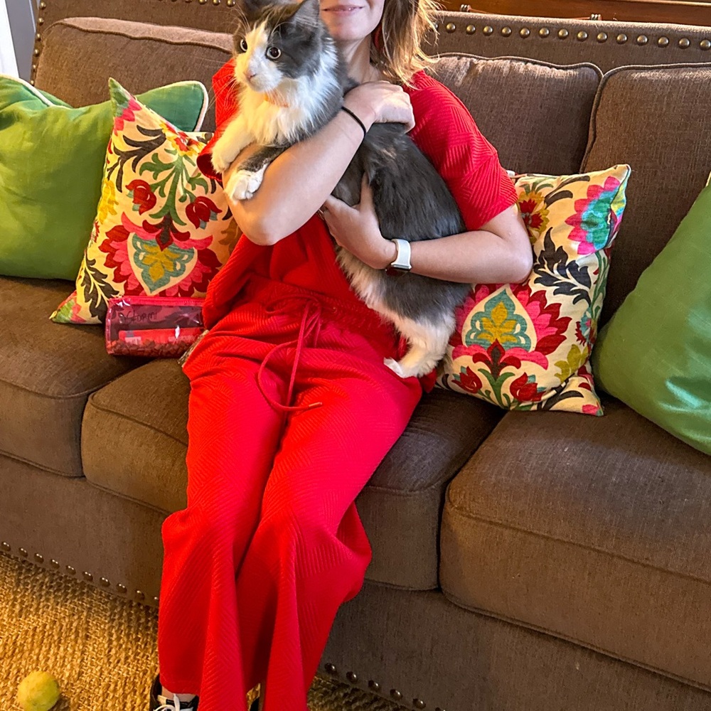 Red Women's Jumpsuit